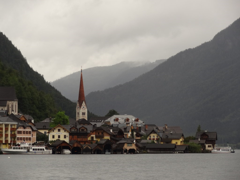 Hallstatt: Pokojné mestečko ukryté v Alpách