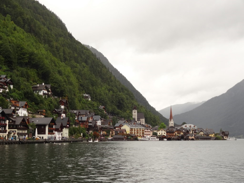 Hallstatt: Pokojné mestečko ukryté v Alpách