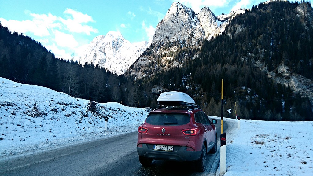 Na lyžovačku do Talianska nás odviezol Renault Kadjar