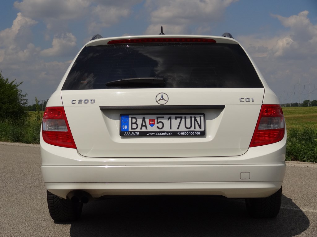 Jazdený Mercedes-Benz C 200 CDI Kombi