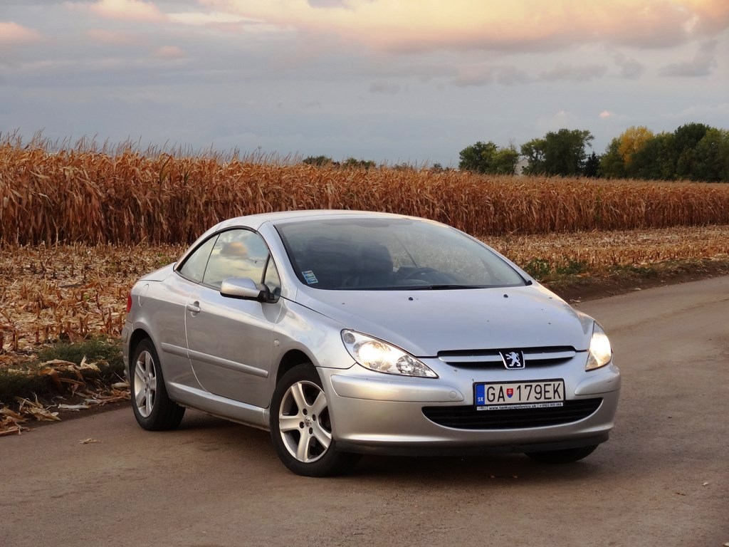 Jazdený Peugeot 307 CC 1.6 16V 04´