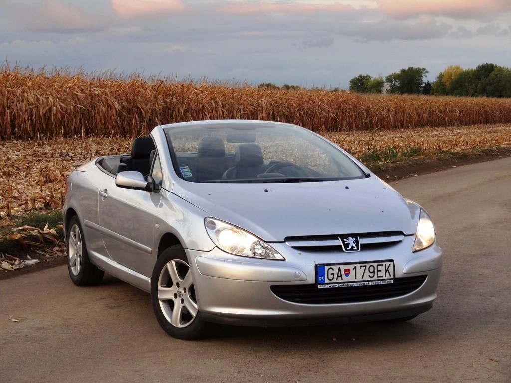 Jazdený Peugeot 307 CC 1.6 16V 04´