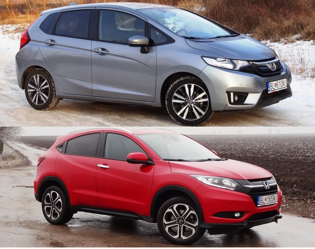 Honda Jazz CVT vs. HR-V CVT