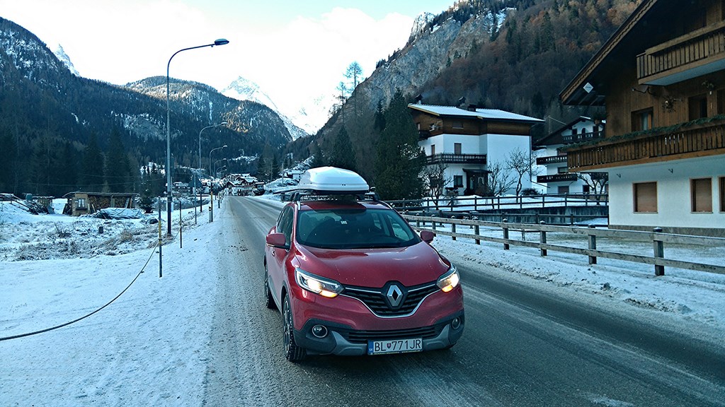 Renault Kadjar - lyžovačka 