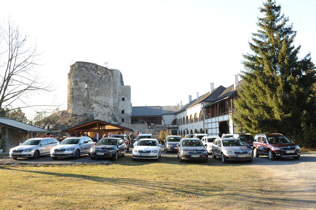 Škoda Superb a Grand Castle